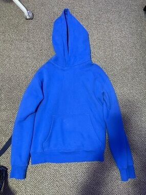 Aritzia Royal Blue Sweatfleece Pullover